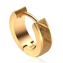 Livey ørering ædelstål golden