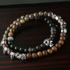 Luxpearl armbånd med naturperler.