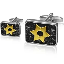 Manchetknapper "Golden stars"