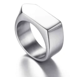 Marc rustfri stål ring blank