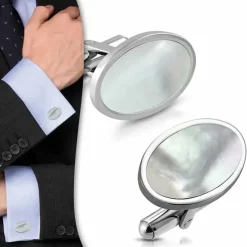 Maro Manchetknapper i rustfrit stål (316L)