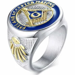 Masonic herrering i rustfri stål og unikt design