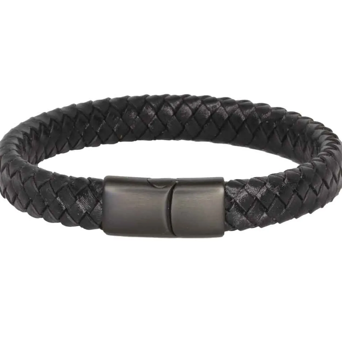 Mini Major armbånd fiberlæder med sort.