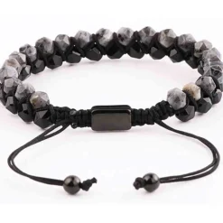 Netao armbånd mad faceterede natursten.