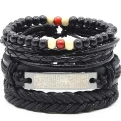 Nikki armbåndsæt sort