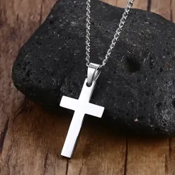 Nita korssmykke i rustfri stål 2 x 3,5 cm