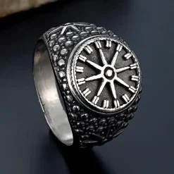 Nordic Biker Ring – 316L Rustfri Stål