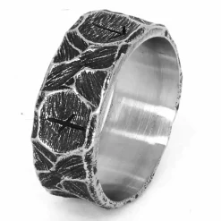 Old Viking / Ring i rustfri stål