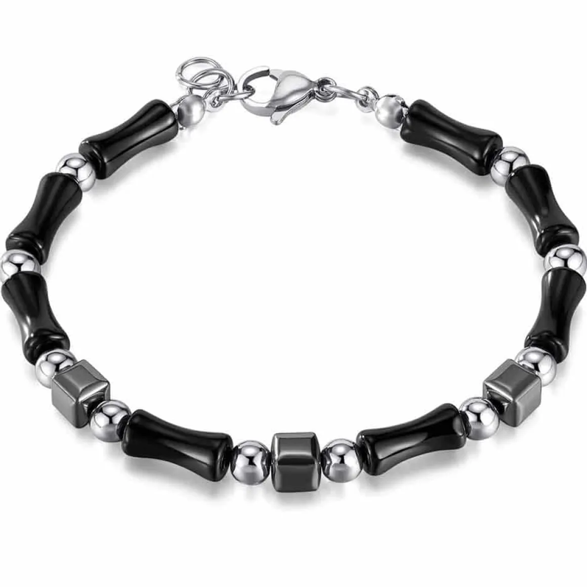 Onyx hametit perlearmbånd.