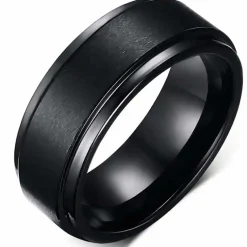 Panter tungsten-ring mat sort carbide