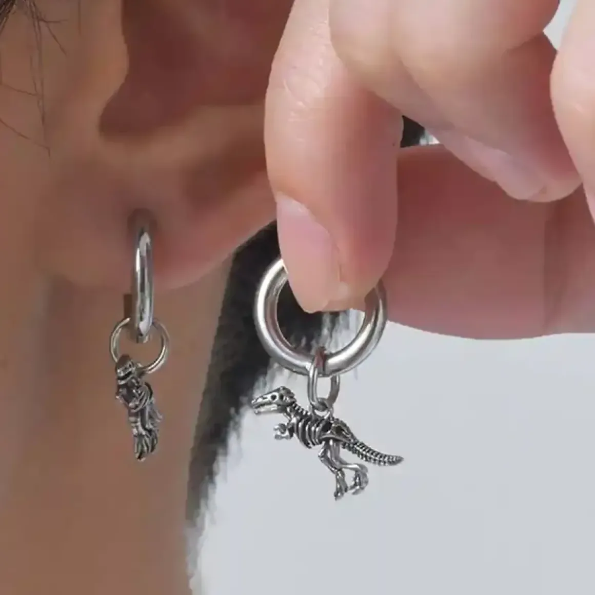 Raptor Steel ørering – Rustfrit stål