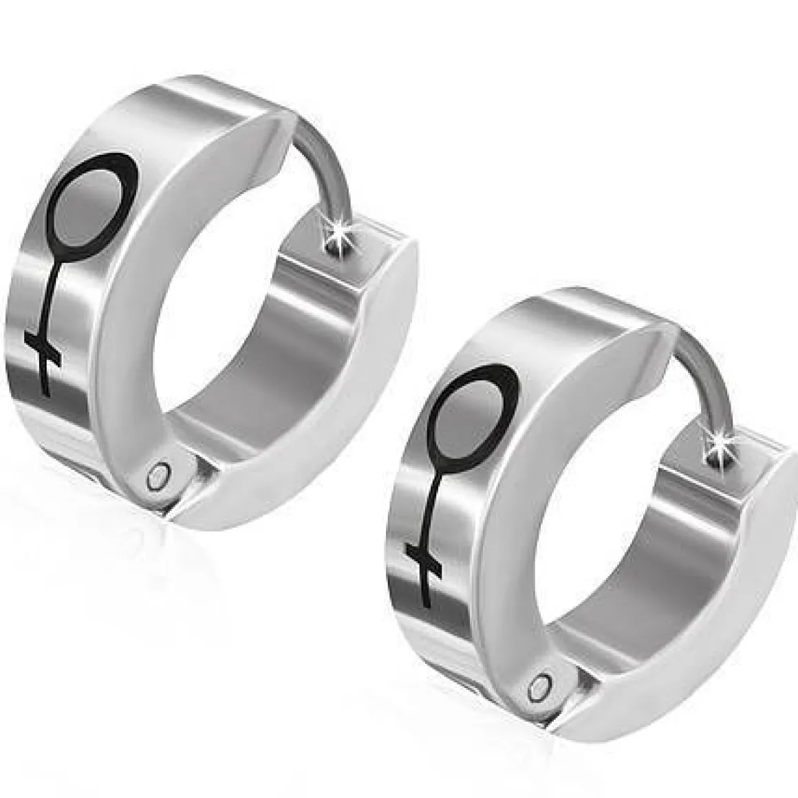 Øre ring i Rustfrit stål "Female" (1 stk)