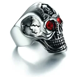 Red eye skull - Bikerring