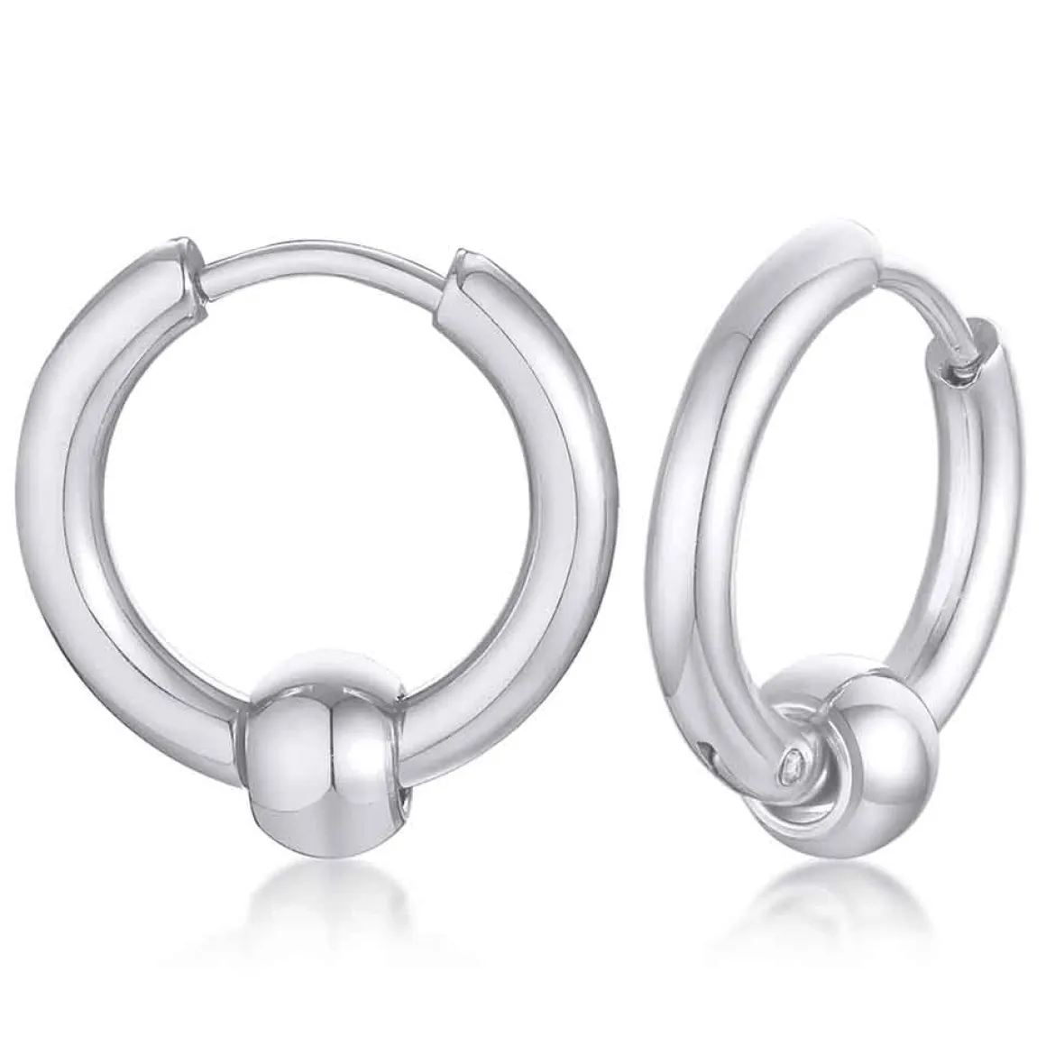 Ørering med stålkugle steel 1 stk.