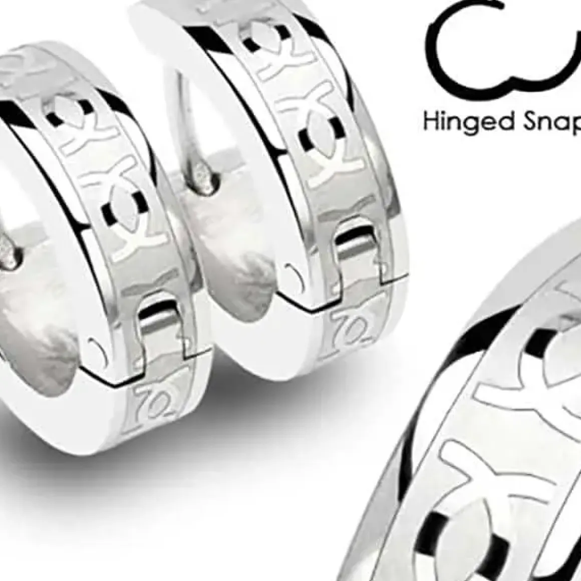 Ørering "Steel" (1 stk.)