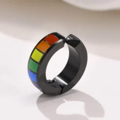 Ørering uden hul i øret.