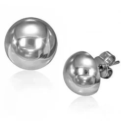 Ørestik i halvrund Rustfrit stål.