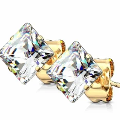 Ørestik med CZ sten - 1 stk.