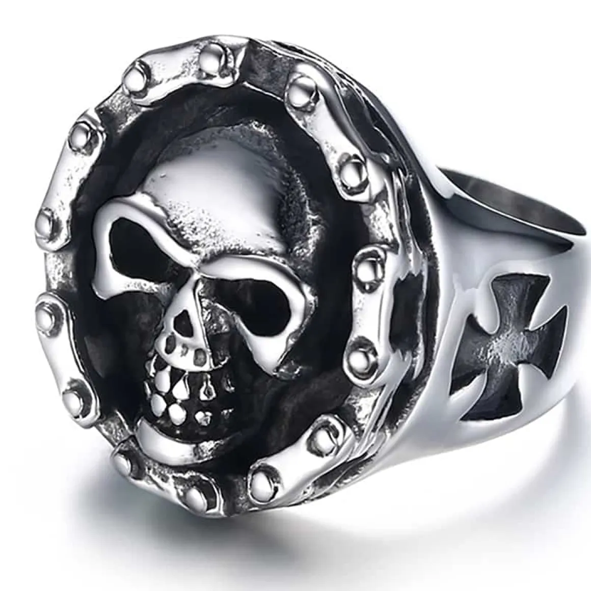 Ring of Death - rustfri stål.