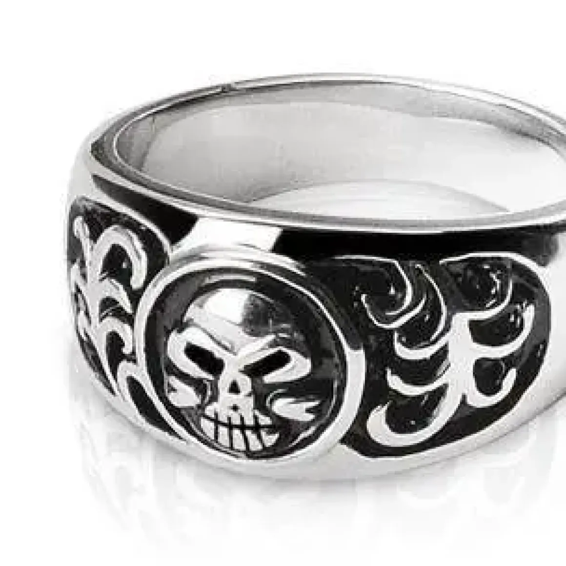 Rustfri-stål - Skull design