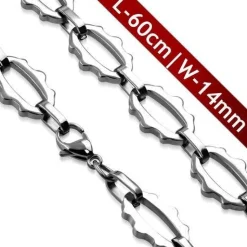 Rustfrit stål i fedt design 60cm