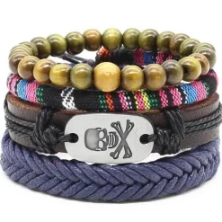 Skull armbåndsæt
