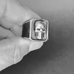 Skull faced herrering i oxy steel.