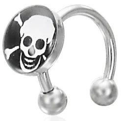 Skull piercing i stål