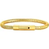 Snake Golden armbånd i ædelstål 20,5 cm