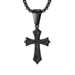 Sort lille blackcoatet stålkors