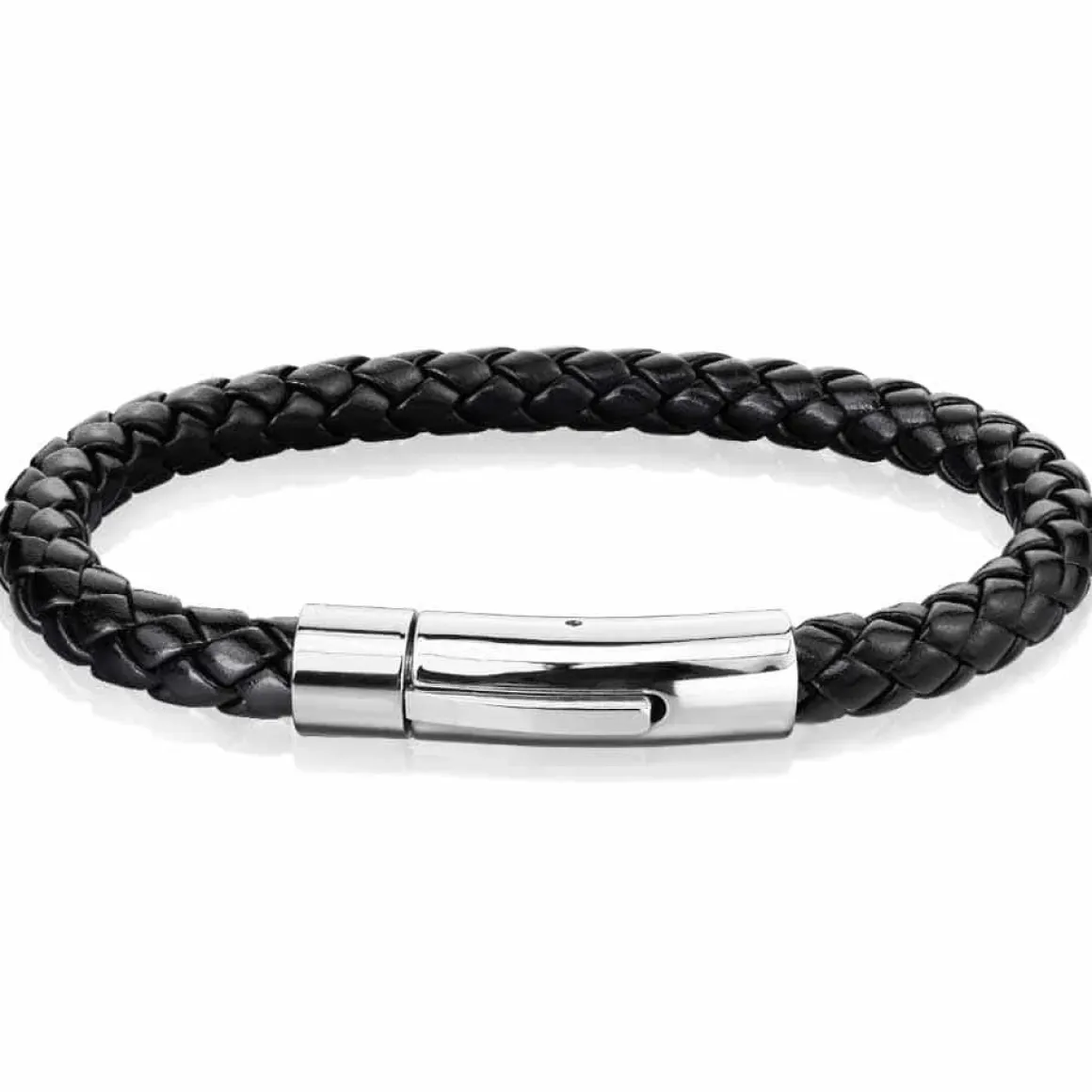 Steel XT armbånd i sort IMT læder