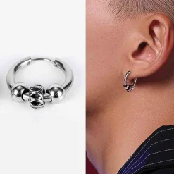 Stål ørering trible