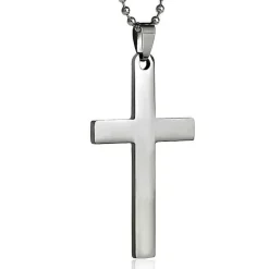 Stålkors i blank stål.