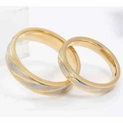 Sunshine ring til forlovelse eller vielse.