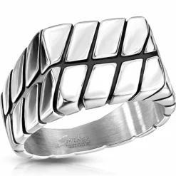 Taken Rustfri stål herrering.