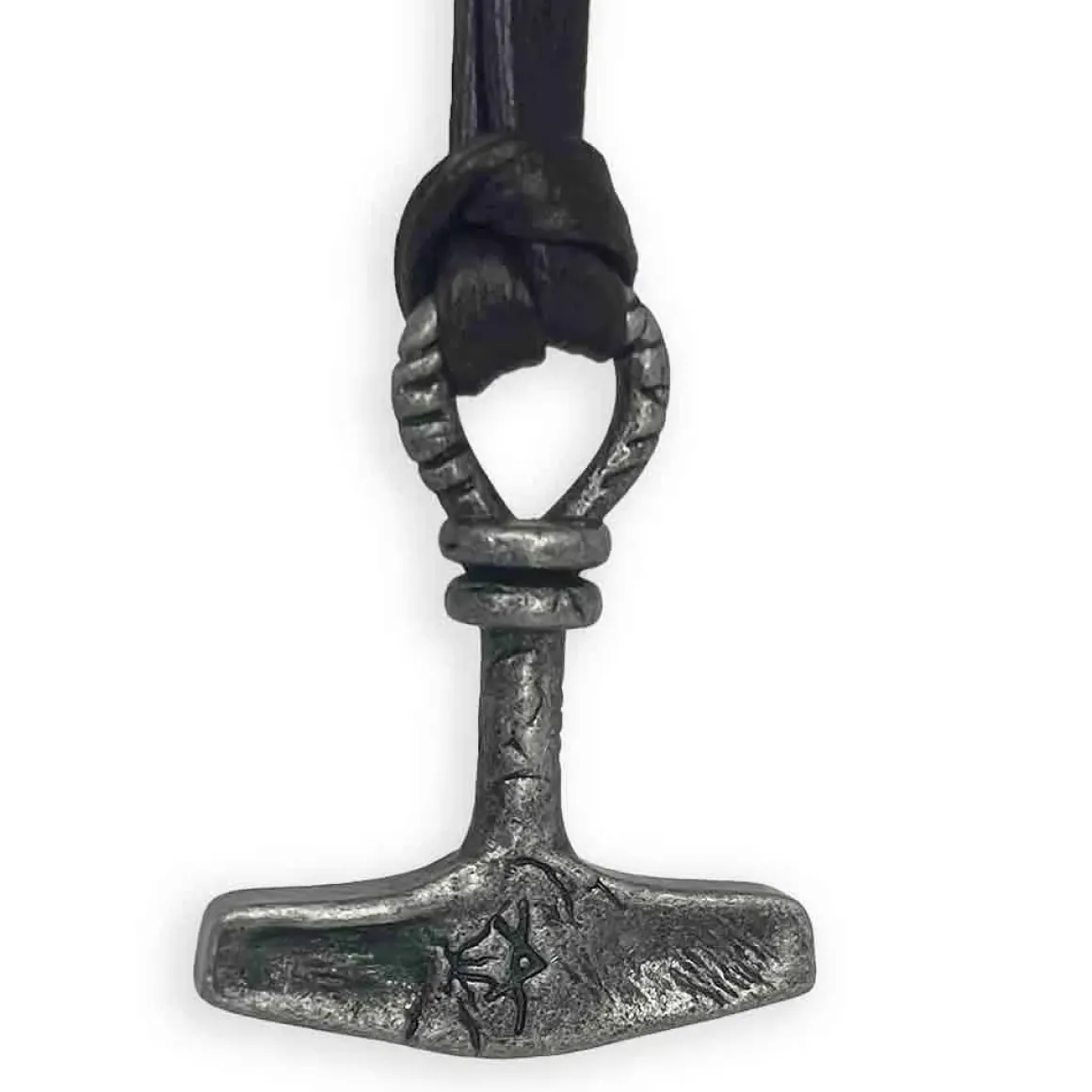 Thorshammer i oxyderet stål old