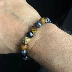 Tibetha perlearmbånd deluxe nature