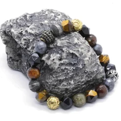 Tibetha perlearmbånd deluxe nature