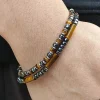 Tiger eye armbånd 2 stk.
