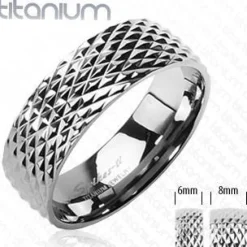 Titanium Ring som forlovelse eller enkeltvis.