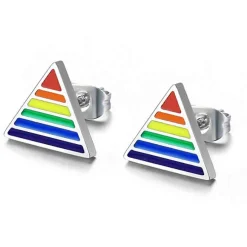 Triangle LGBT+ ørestik