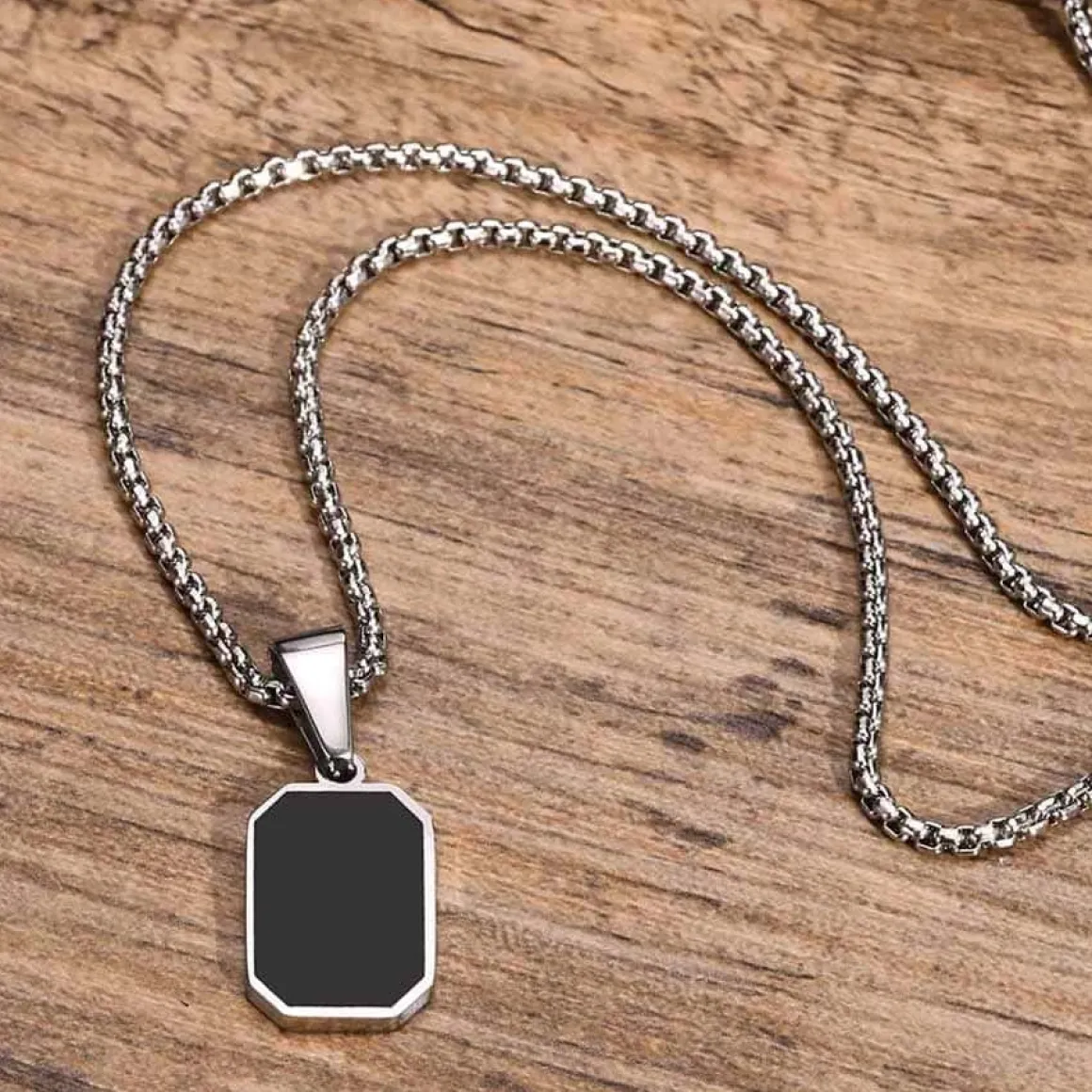 Trill halssmykke sæt 2 stk "Steel"