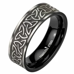 Trinity herrering i rustfri stål