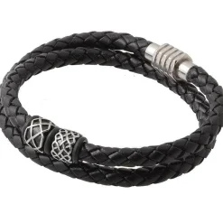 Trond læderarmbånd til herre