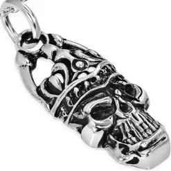 Vedhæng i skull design Stål316